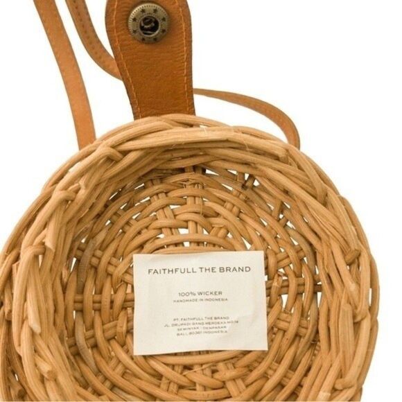 NWT Faithfull the Brand Vida Wicker Bag Faithfull the Brand Faithfull the Brand - Picture 3 of 11